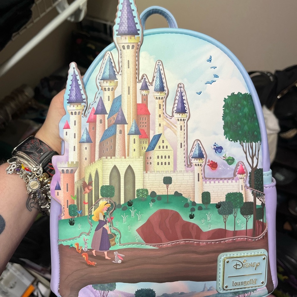Sleeping Beauty Castle Loungefly